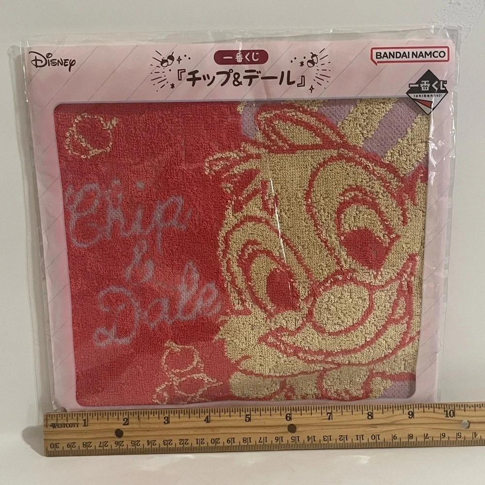 Disney Japan Kuji-Chip n Dale Hand/Face Towel